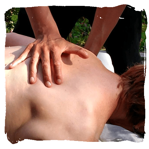 Massage du dos à l'huile - Alice Maurissanne à Toulouse