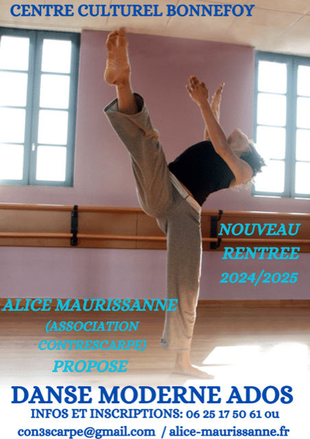 Alice Maurissanne atelier dance